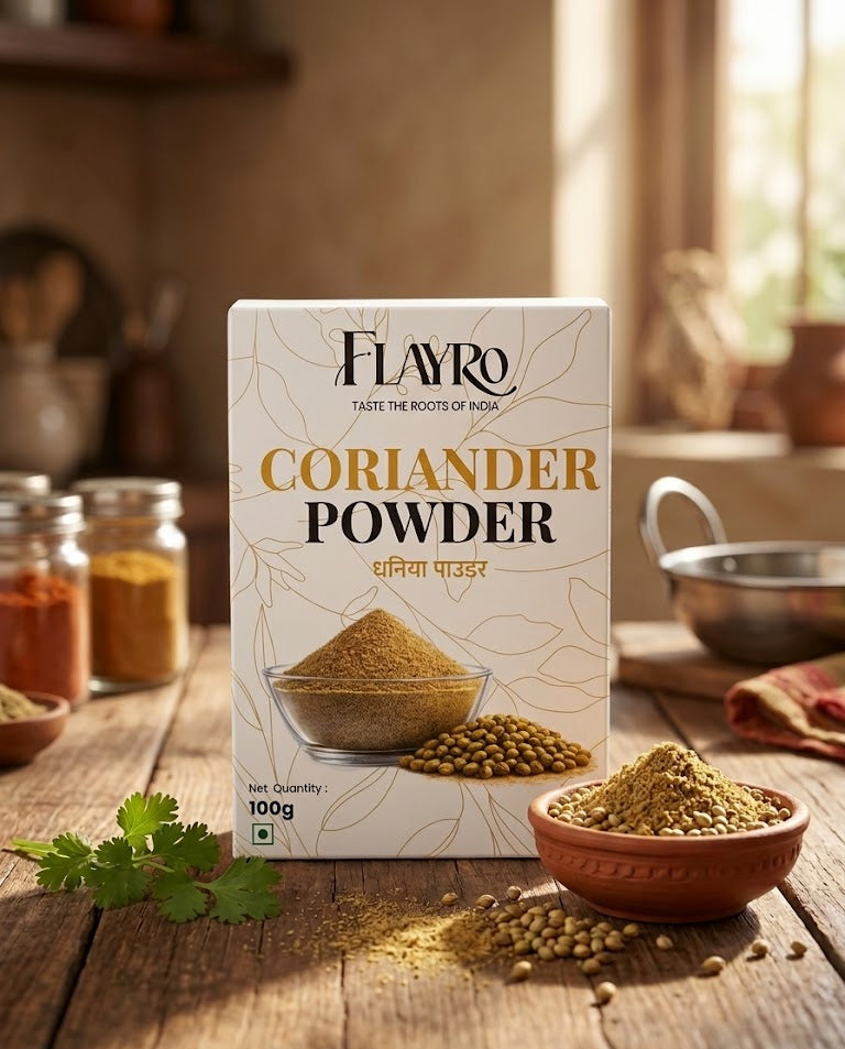 Flayro- Premium Coriander Powder || Dhaniya Powder